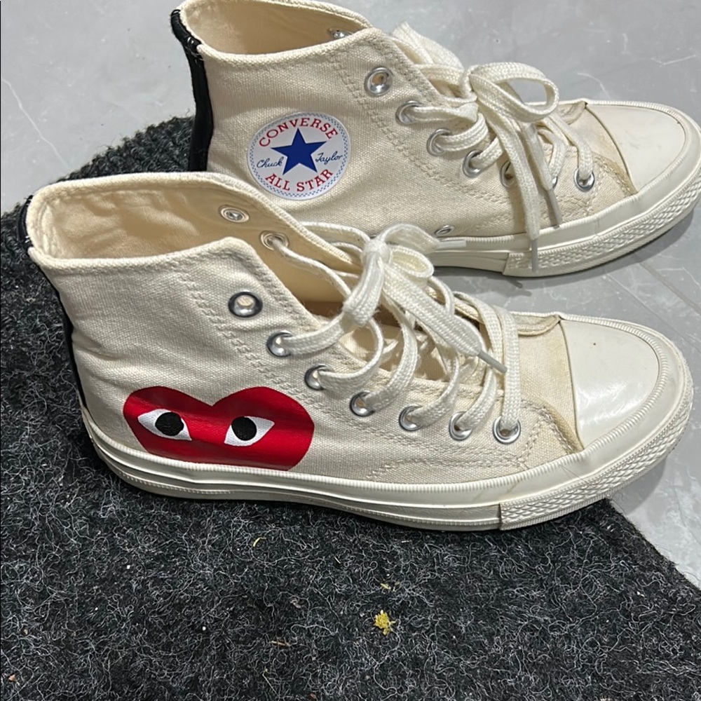 Converse x Play Cream High-Tops